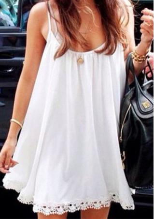 Loose Fitting Strap Casual Dress