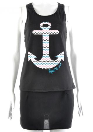 Lace Anchor Tank