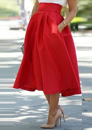 High-Waisted Maxi Skirt