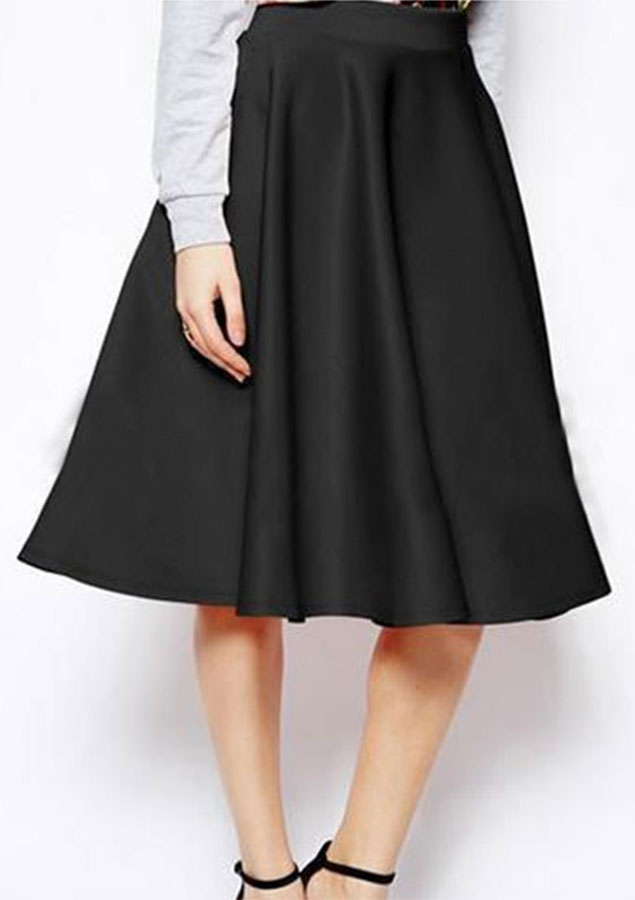 High Waist Long Skirt 77