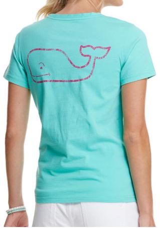 Whale Printed Pocket Fashion T-Shirt
