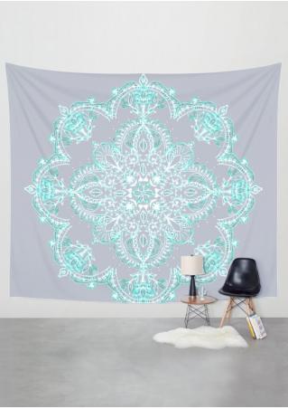 Mandala Printed Rectangle Tapestry