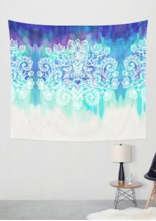 Printed Fashion Rectangle Tapestry