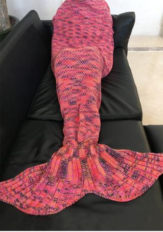 Crochet Mermaid Tail Shape Blanket