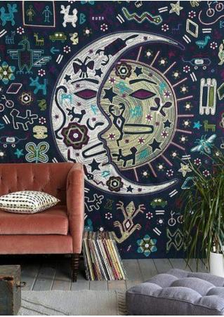 Printed Rectangle Tapestry