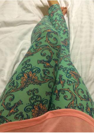 Printed Stretchy Leggings