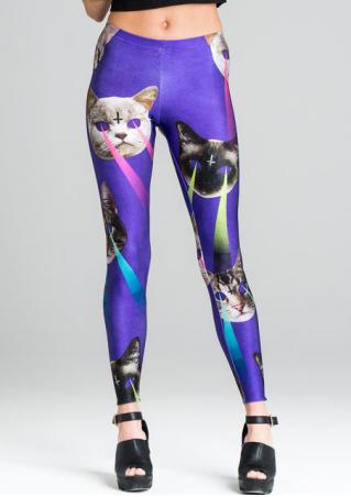 Printed Stretchy Skinny Slim Leggings