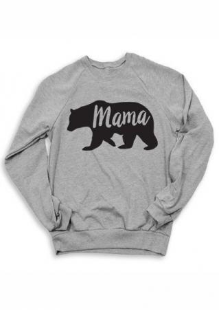 Mama Bear Long Sleeve Sweatshirt