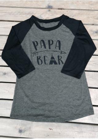 PAPA BEAR Baseball T-Shirt