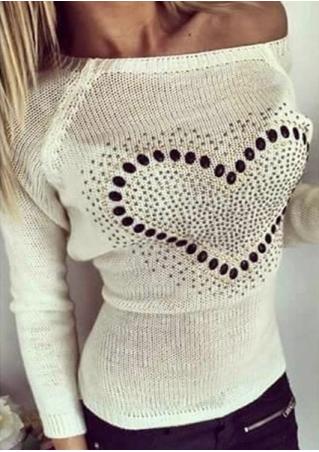 Button Love Long Sleeve Thin Sweater