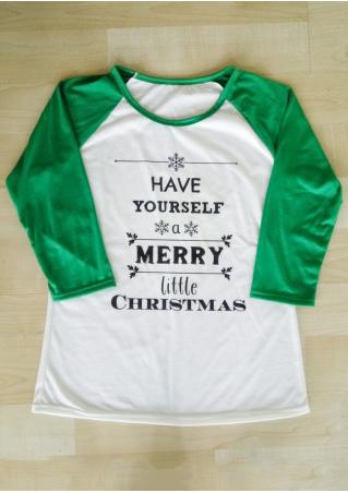 HAVE YOURSELF A MERRY LITTLE CHRISTMAS Baseball T-Shirt
