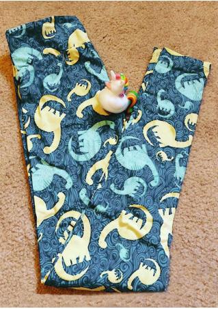 Dinosaur Printed Leggings