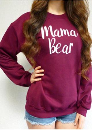 Mama Bear O-Neck Sweatshirt