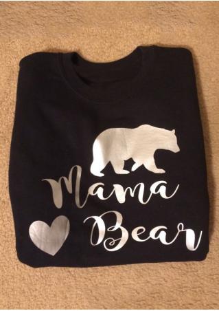 Mama Bear &Heart Sweatshirt