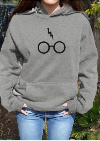 Harry Potter Glasses Letter Hoodie