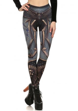 Printed Stretchy Skinny Leggings