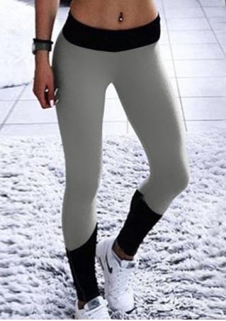 Color Block Skinny Sport Leggings