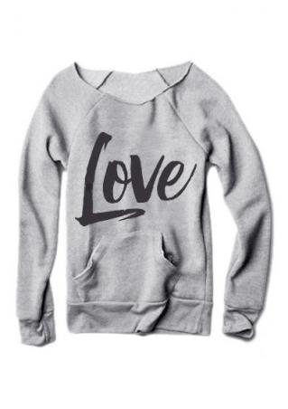 Love Solid Casual Sweatshirt