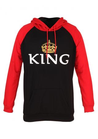 King Crown Long Sleeve Hoodie