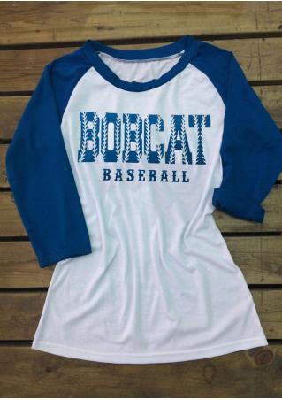 Bobcat Casual Baseball T-Shirt