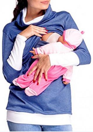 Happy Mama Maternity Lactation Sweatshirt