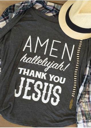 Amen Hallelujah Thank You Jesus T-Shirt
