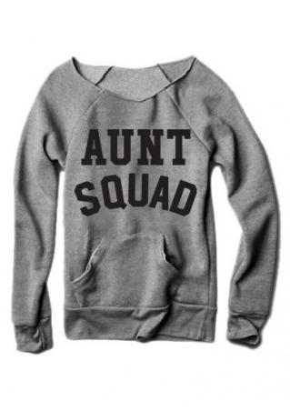 Aunt Squad Pocket Sweatshirt