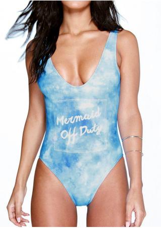 Mermaid off Duty Sexy Swimsuit