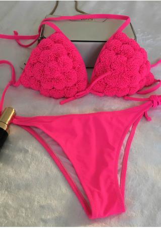 Rose Tie Bikini Set