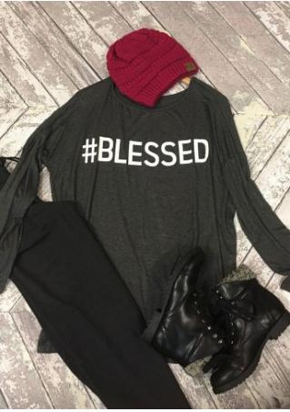 Blessed Batwing Sleeve T-Shirt