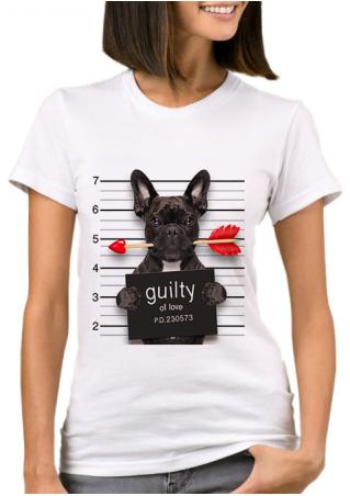 Bad Dog Guilty of Love T-Shirt
