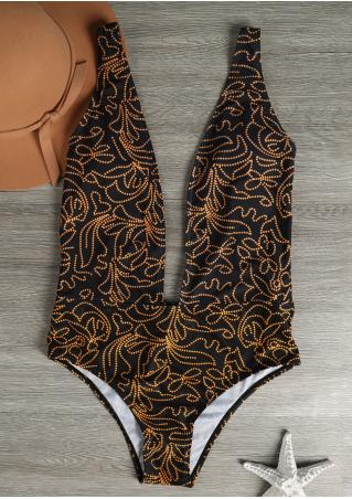 Printed Sexy Swimsuit