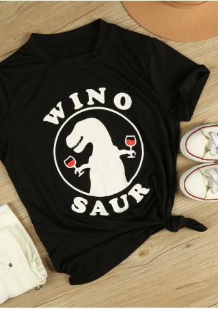 Winosaur Dinosaur T-Shirt