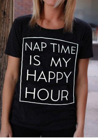 Nap Time is My Happy Hour T-Shirt