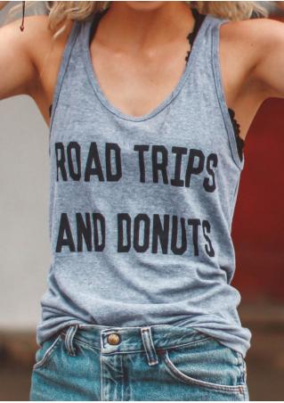 Road Trips and Donuts Tank