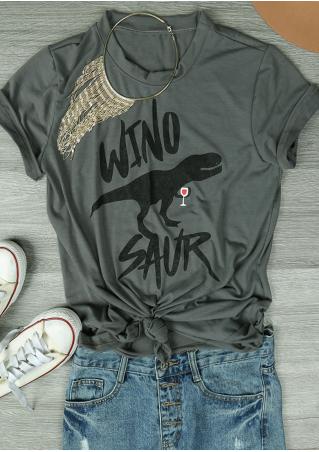 Wino Saur Casual T-Shirt