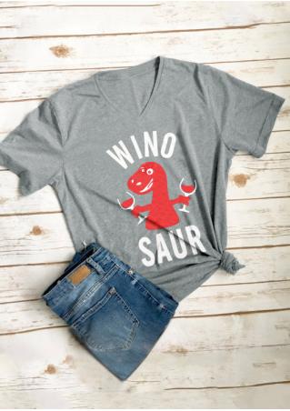 Winosaur Dinosaur T-Shirt