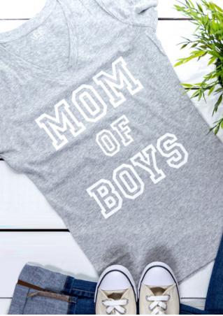 Mom of Boys Casual T-Shirt