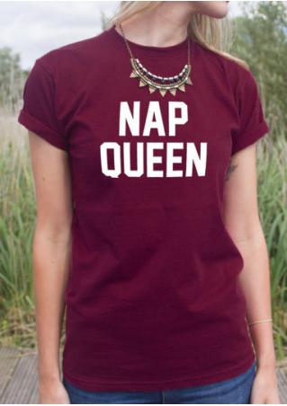 Nap Queen T-Shirt without Necklace