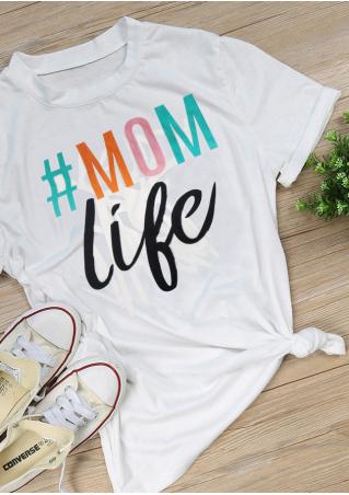 Mom Life Fashion T-Shirt
