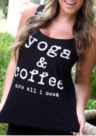 Yoga & Coffee are All I Need Tank