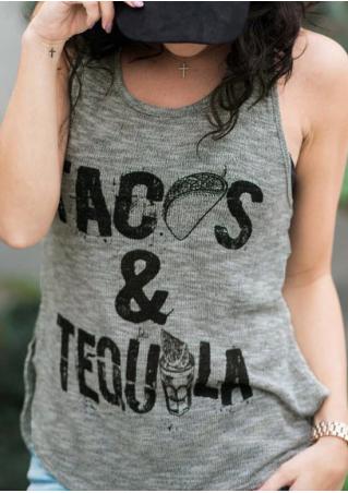 Tacos and Tequila Casual Tank