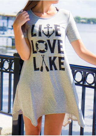 Live Love Lake Casual Mini Dress