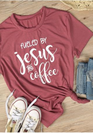 Fueled By Jesus And Coffee T-Shirt