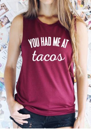 You had Me at Tacos Tank