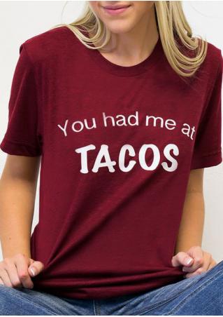 You Had Me At Tacos T Shirt Fairyseason