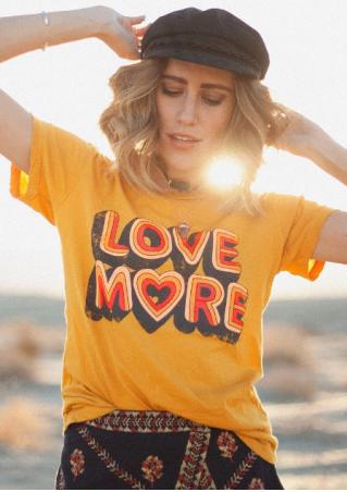 Love More T-Shirt without Necklace