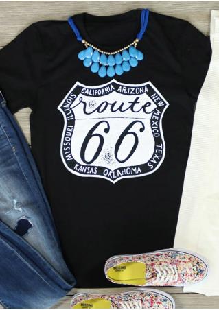 Route 66 T-Shirt without Necklace