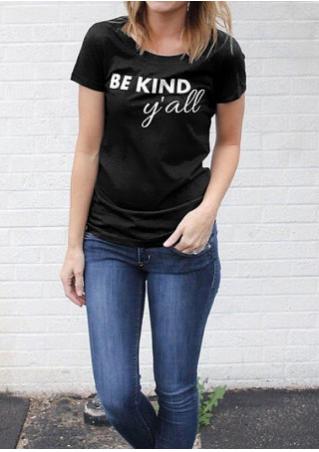 Be Kind Y'all T-Shirt