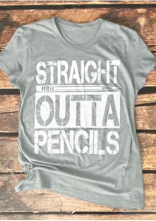 Straight Outta Pencils T-Shirt